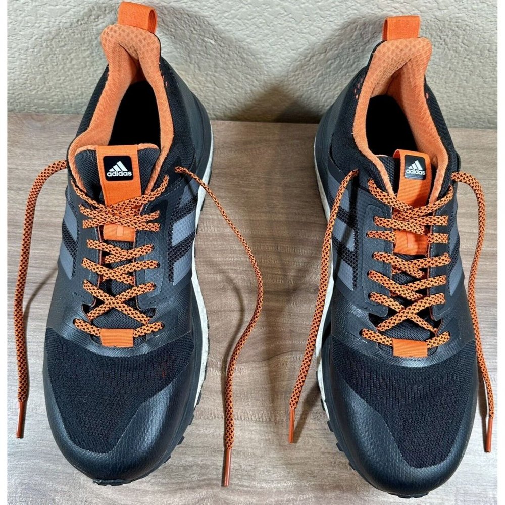 Adidas CG4025 Supernova Boost Trail Running Shoes Mens Size 12 - Black Carbon - Picture 13 of 13